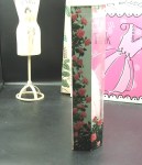 rose barbie box side